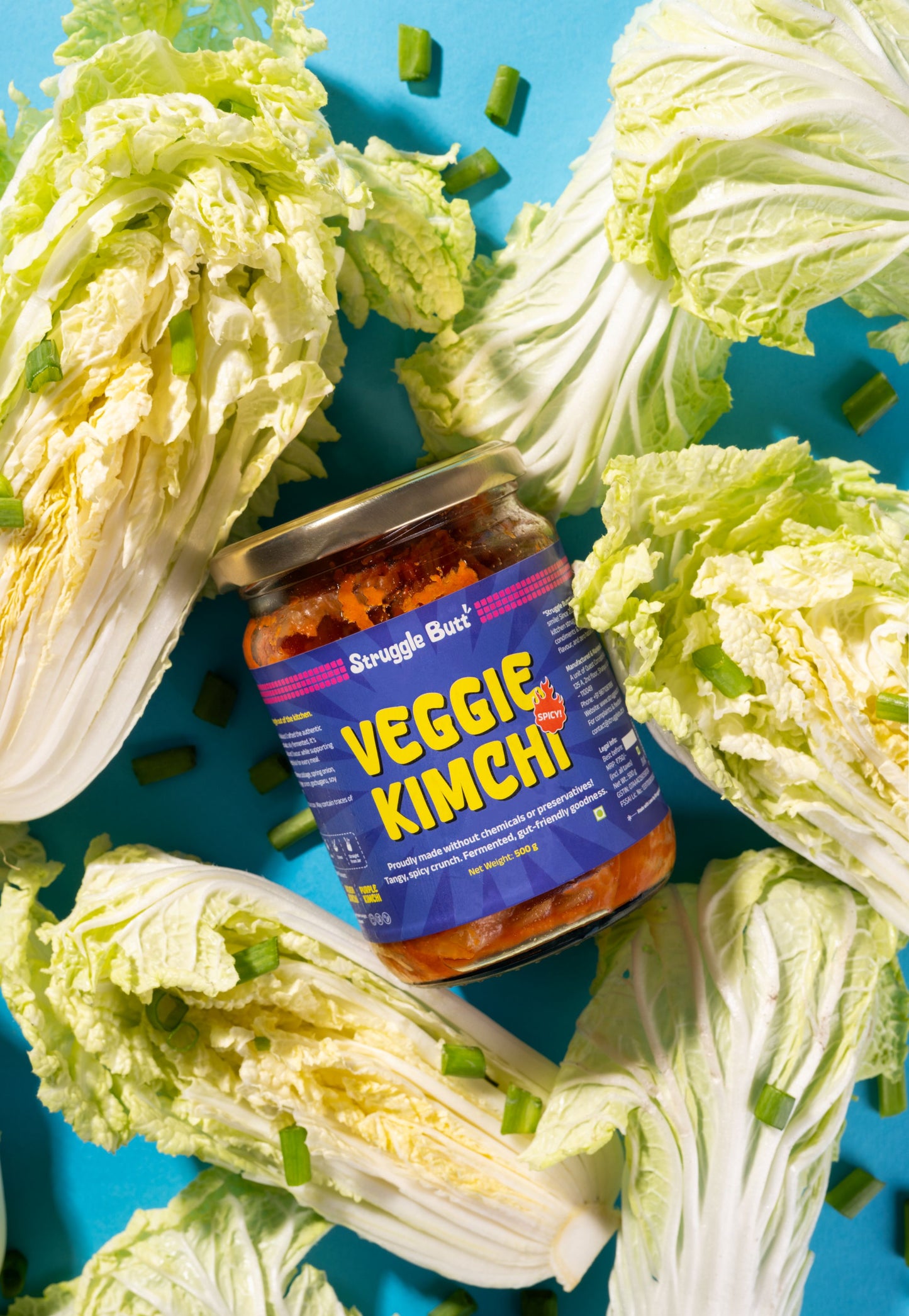 Veggie Kimchi - 100% Vegetarian Cabbage Kimchi